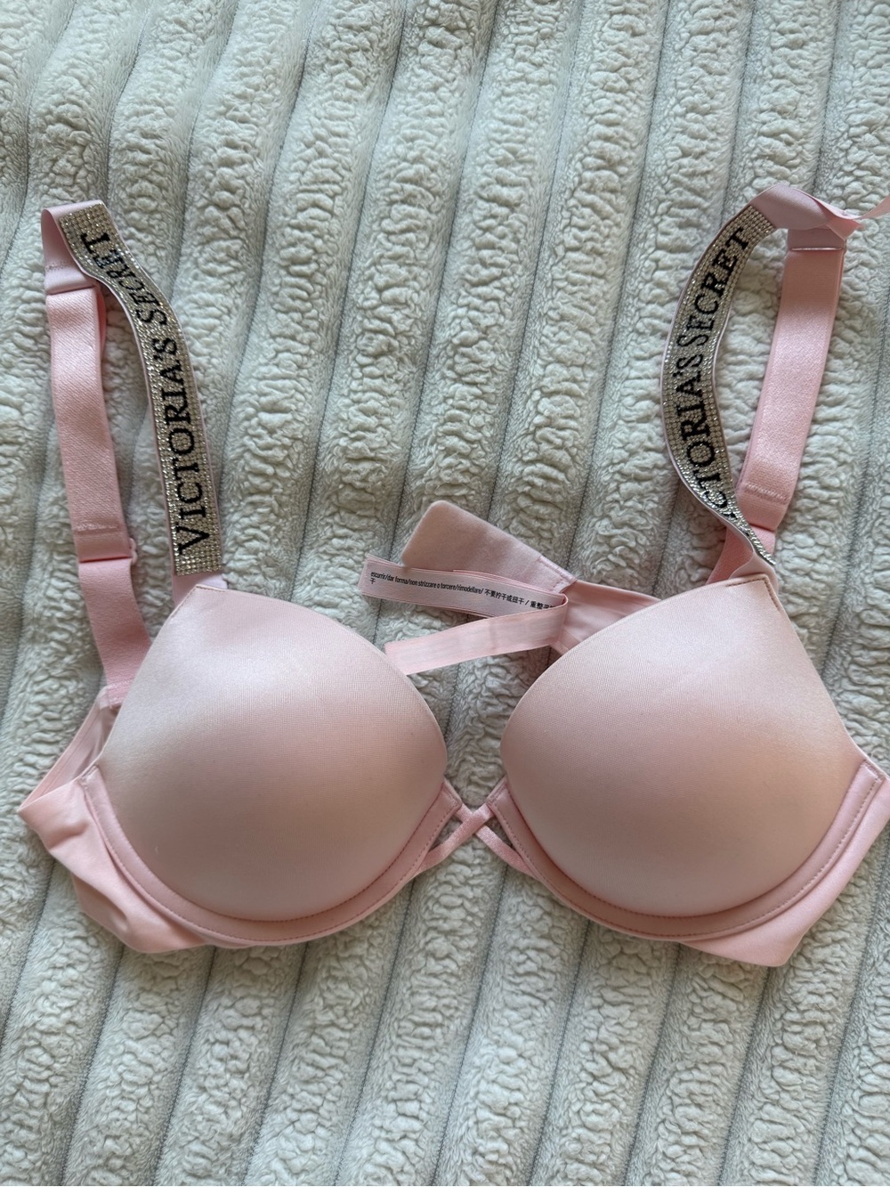 Victoria's Secret Light Pink Shine Strap